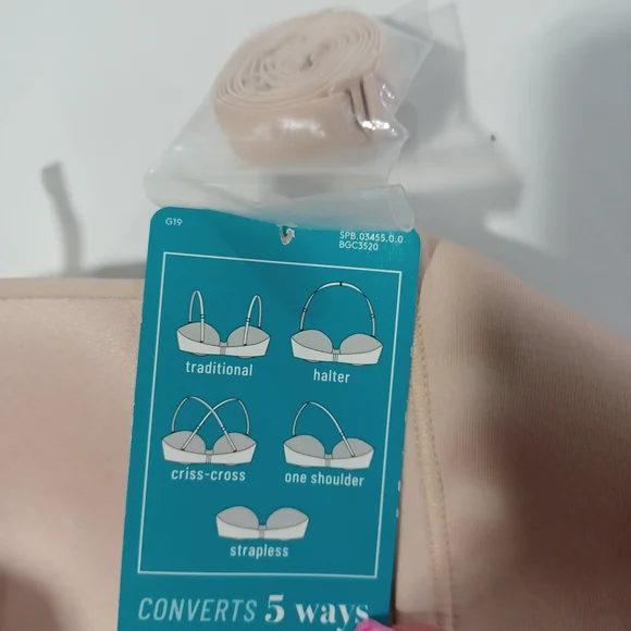 Elegant Strapless Nude Bra - Picture 6 of 6